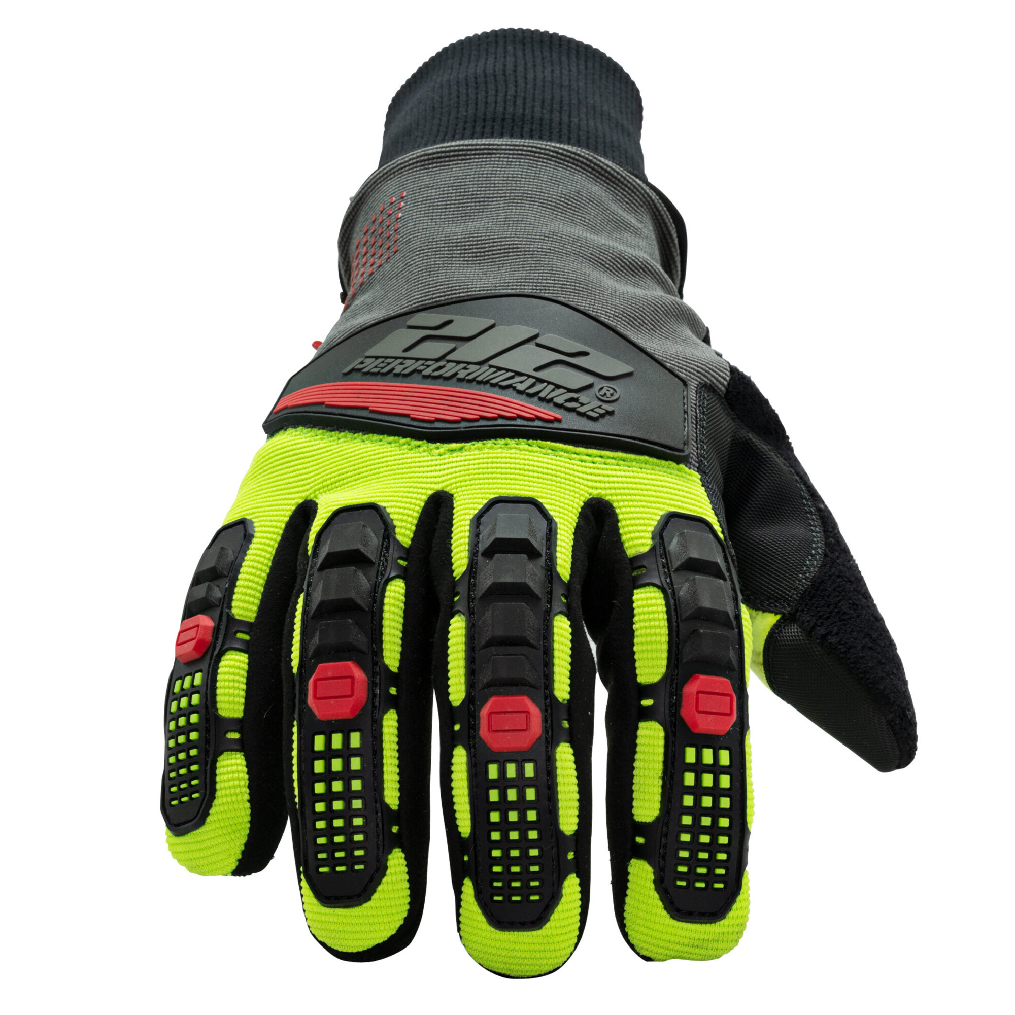 212 Performance Waterproof Fleece Lined Impact and ANSI A3 Cut Resistant Tundra Winter Work Gloves in Black, X-Large THIMWC3-0511